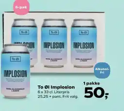 Kvickly To Øl Implosion tilbud
