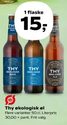 Kvickly Thy økologisk øl tilbud