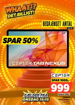 Power CEPTER Tab Nexus CTABNEXUS tilbud