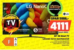 Power LG 65" 4K Smart TV 65NANO81A6A tilbud