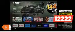 Power THOMSON 100" 4K UHD Google TV 100QG7S14 tilbud