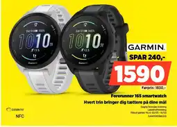 Power GARMIN Forerunner 165 smartwatch GAR0100286320 tilbud