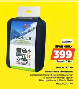 Power TRIACLE Et omfattende tilbehørssæt TRIACACCKITMP tilbud