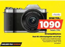 Power Dacota 4K kompaktkamera DPCOMPACT tilbud