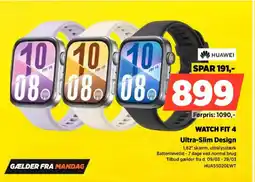 Power HUAWEI Watch Fit 4 HUA55020EWT tilbud