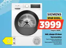Power SIEMENS Tørretumbler WQ42G20PDN tilbud