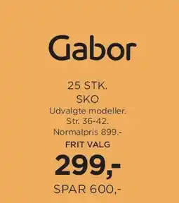 Salling Gabor sko tilbud