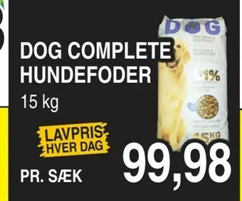ABC Lavpris Dog complete hundefoder tilbud