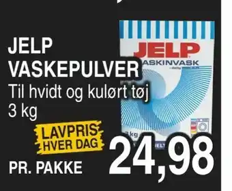 ABC Lavpris Jelp vaskepulver tilbud