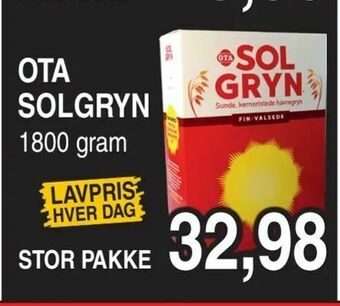 ABC Lavpris Ota solgryn tilbud