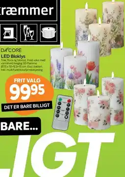 Din Isenkræmmer LED bloklys tilbud