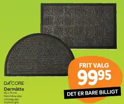 Din Isenkræmmer Dørmåtte tilbud