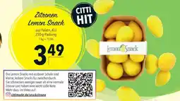 Citti Zitronen Lemon Snack tilbud