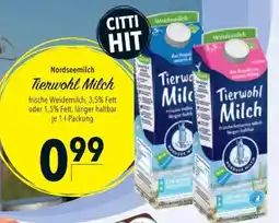 Citti Nordseemilch Tierwohl Milch tilbud