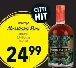 Citti Don Papa Masskara Rum tilbud