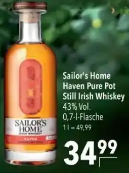 Citti SAILOR'S HOME Haven pure pot still irish whiskey tilbud