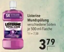Citti LISTERINE Mundspülung tilbud