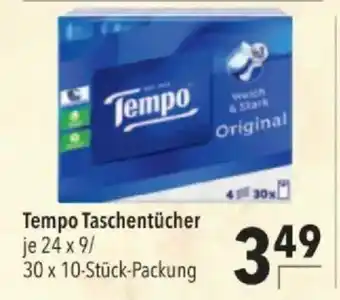 Citti TEMPO Taschentücher tilbud