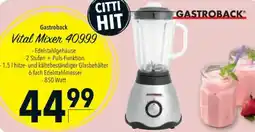 Citti GASTROBACK Vital mixer 40999 tilbud
