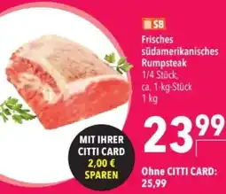 Citti Frisches südamerikanisches rumpsteak tilbud
