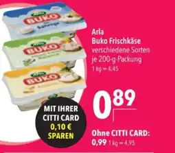 Citti ARLA Buko frischkäse tilbud