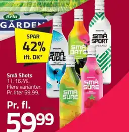 Fleggaard Små shots tilbud