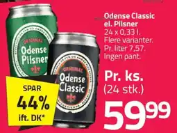 Fleggaard Odense classic el. pilsner tilbud