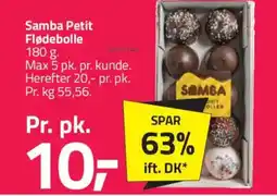 Fleggaard SAMBA PETIT Flødebolle tilbud