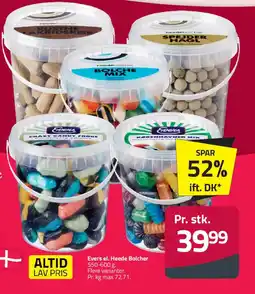 Fleggaard Evers el. heede bolcher tilbud