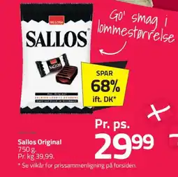 Fleggaard SALLOS Original tilbud