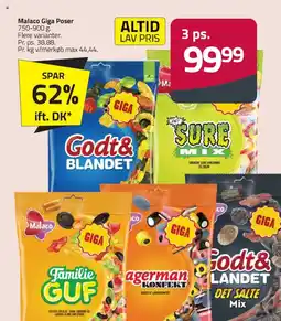 Fleggaard MALACO Giga poser tilbud