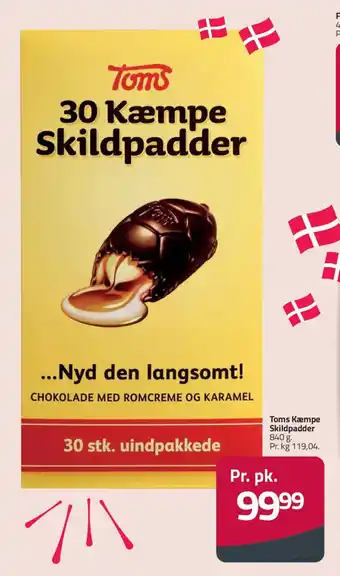 Fleggaard TOMS Kæmpe skildpadder tilbud