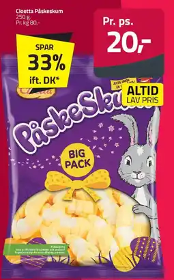 Fleggaard CLOETTA Påskeskum tilbud
