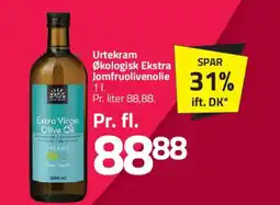 Fleggaard URTEKRAM Økologisk ekstra jomfruolivenolie tilbud