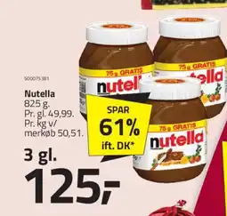 Fleggaard Nutella tilbud
