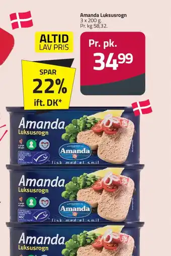 Fleggaard AMANDA Luksusrogn tilbud