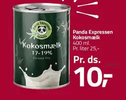 Fleggaard PANDA EXPRESSEN Kokosmælk tilbud