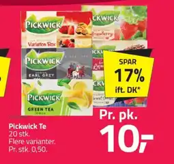 Fleggaard PICKWICK Te tilbud