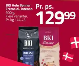 Fleggaard BKI Hele bønner crema el. intenso tilbud