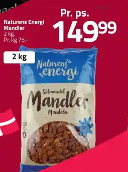 Fleggaard NATURENS ENERGI Mandler tilbud