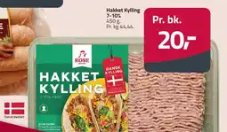 Fleggaard Hakket kylling 7-10% tilbud