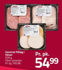 Fleggaard Hammel pålæg i skiver tilbud
