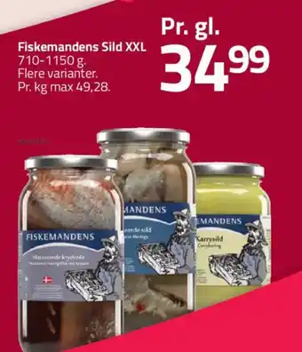 Fleggaard FISKEMANDENS Sild xxl tilbud