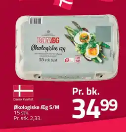 Fleggaard Økologiske æg s/m tilbud