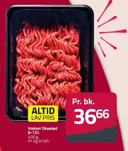 Fleggaard Hakket oksekød 8-12% tilbud