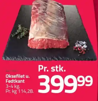 Fleggaard Oksefilet u. fedtkant tilbud