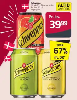 Fleggaard Schweppes tilbud