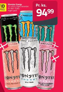 Fleggaard MONSTER Energy tilbud
