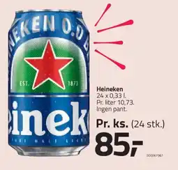 Fleggaard Heineken tilbud