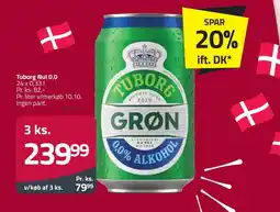 Fleggaard TUBORG Nul 0,0 tilbud